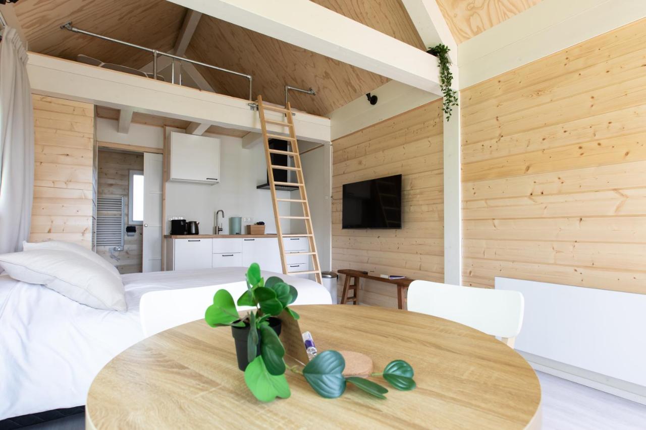 Appartement Tiny House - Optioneel Met Hottub à Dokkum Extérieur photo