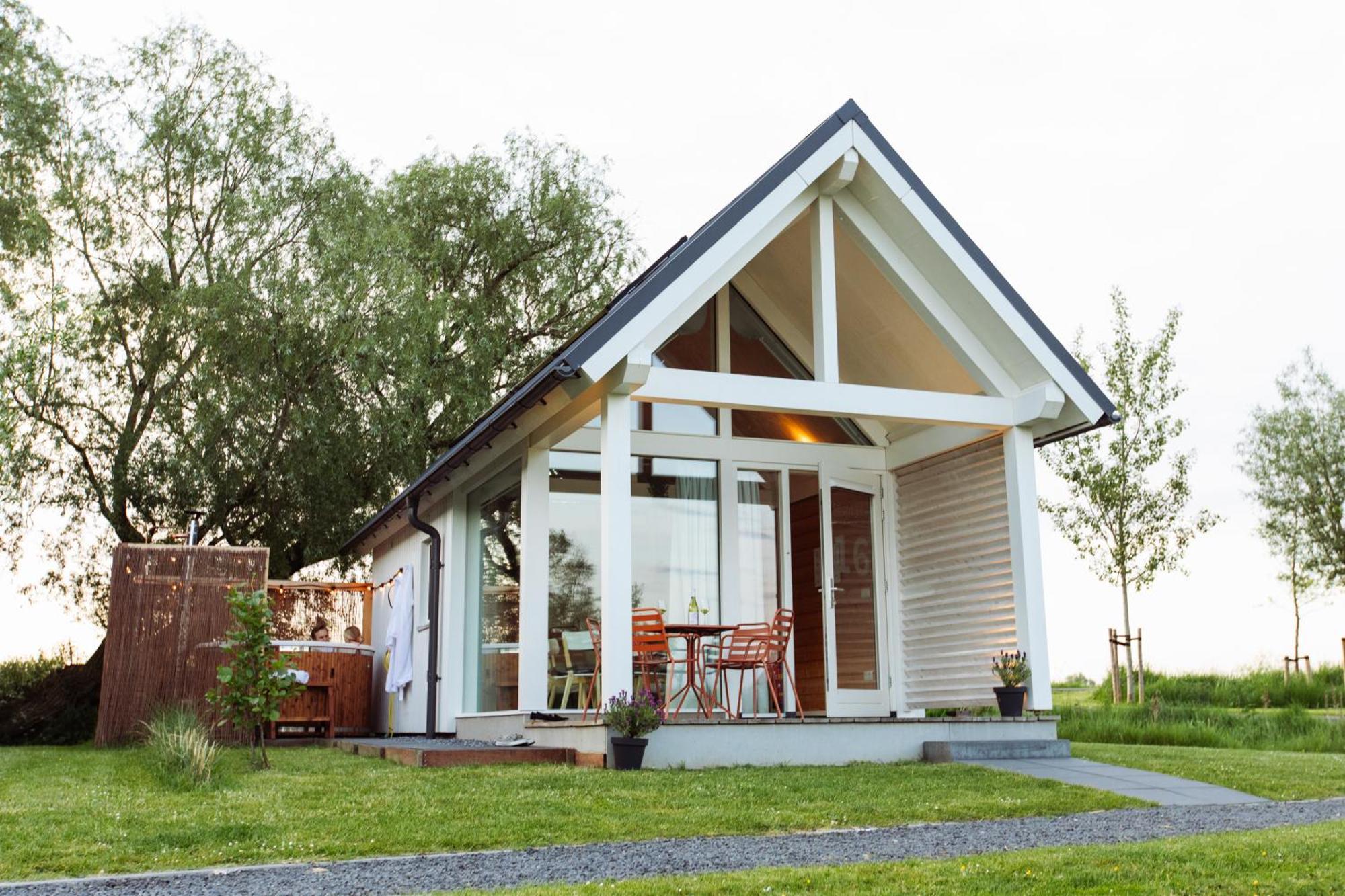 Appartement Tiny House - Optioneel Met Hottub à Dokkum Chambre photo