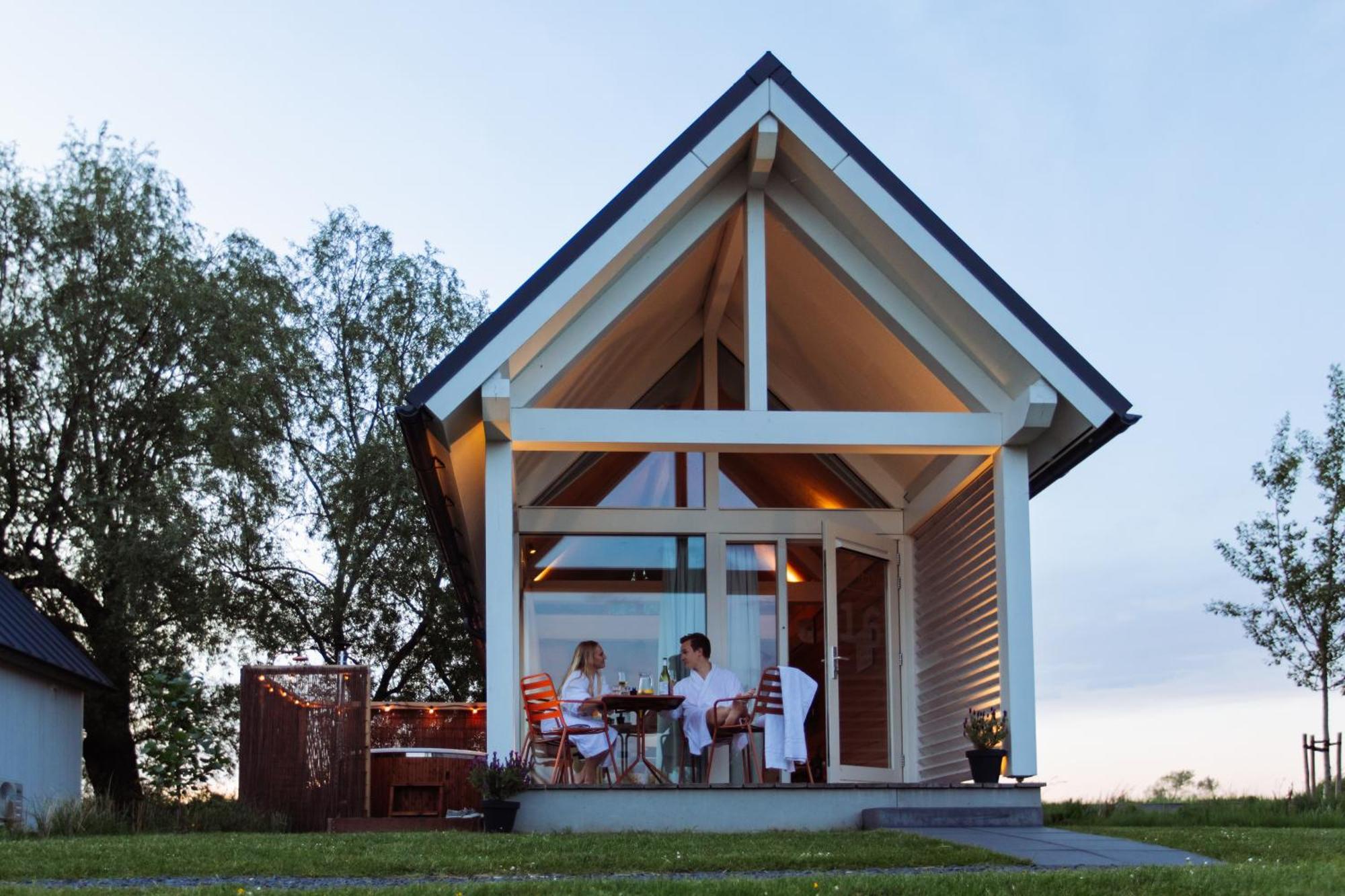 Appartement Tiny House - Optioneel Met Hottub à Dokkum Chambre photo